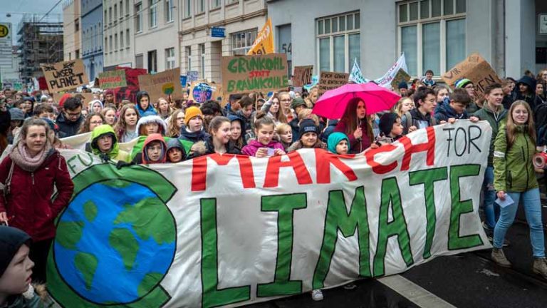 Climate protesters